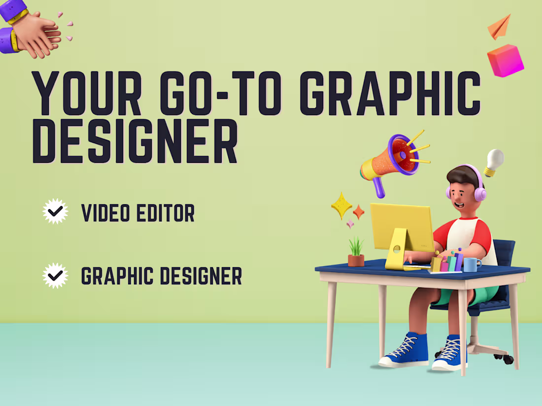 Cover image for Transform Your Brand with Stunning Graphic Designs!
