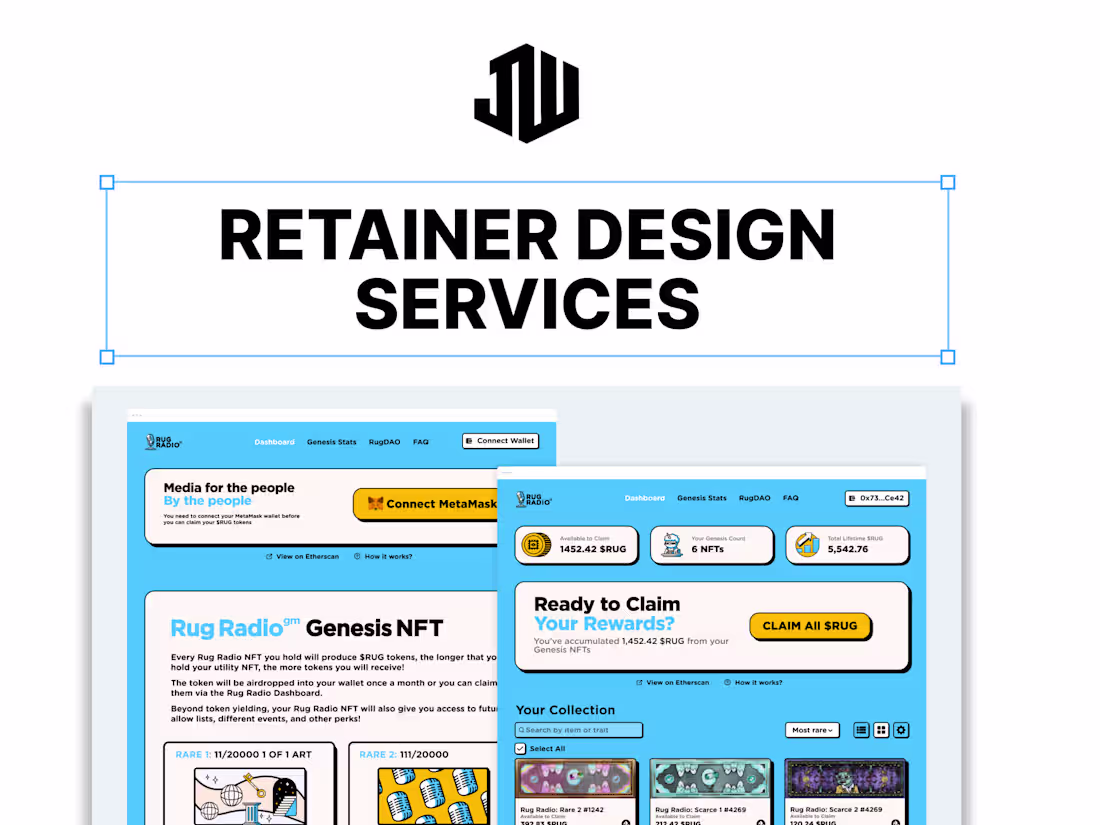 Cover image for Design – Retainer Services