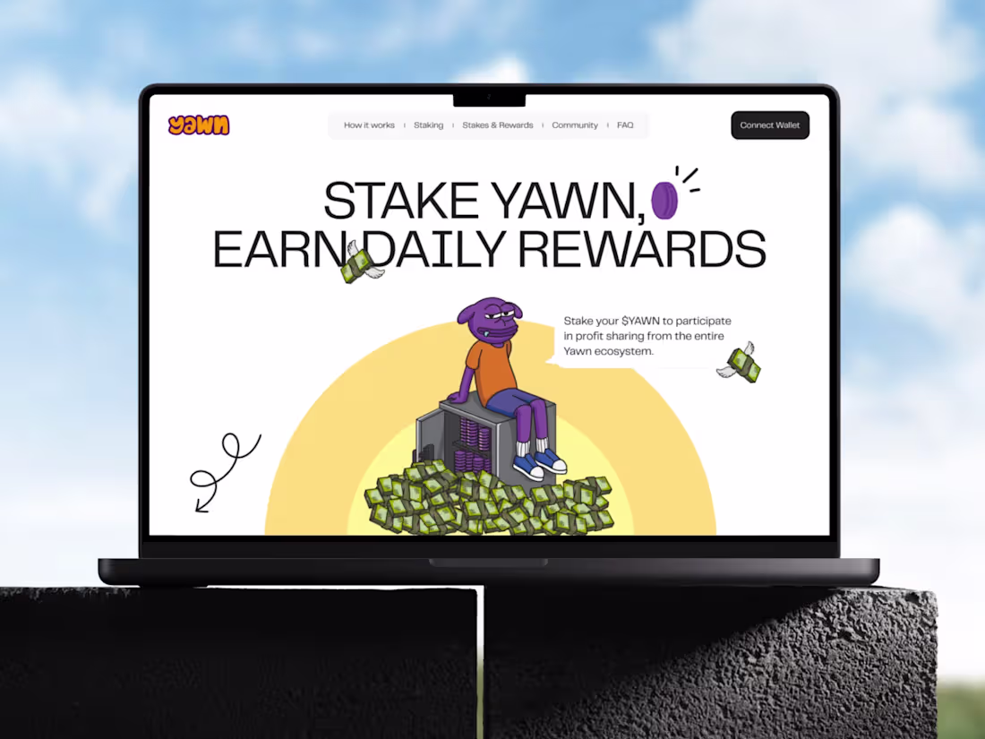 Cover image for Yawn – UX/UI Design