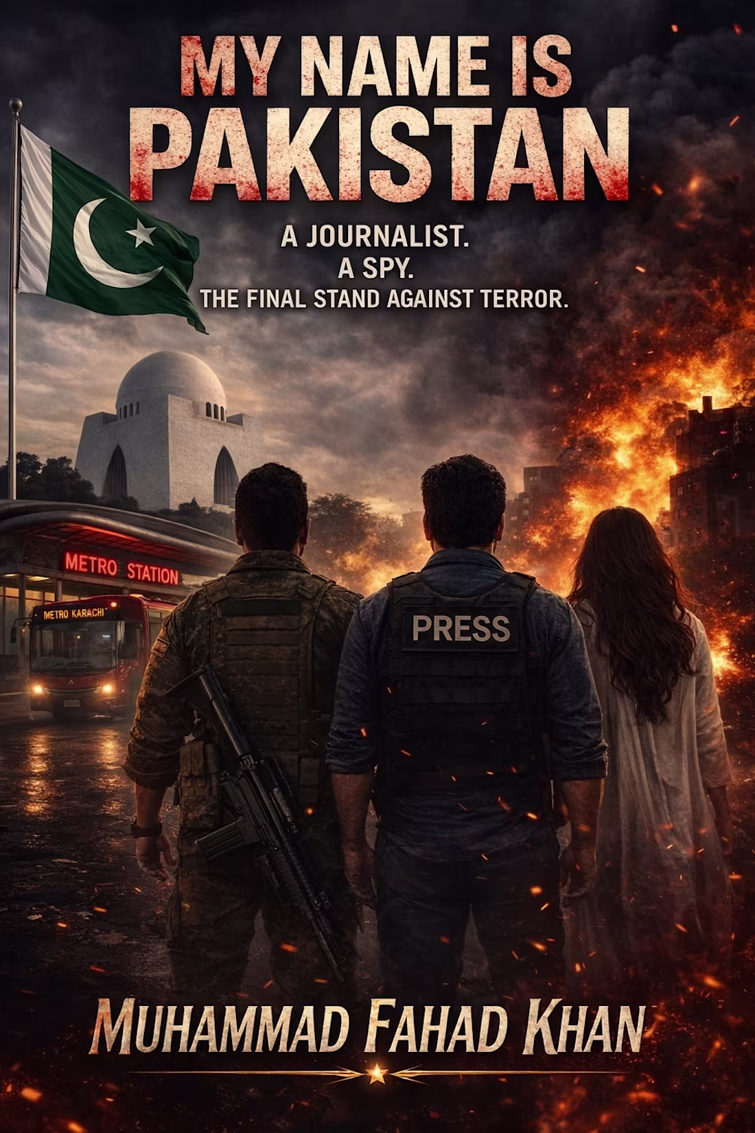 Cover image for My Name Is Pakistan is