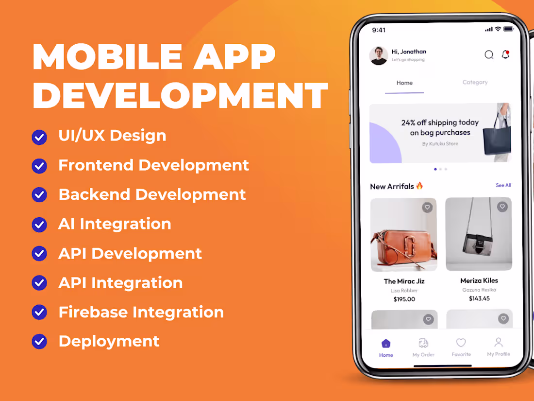 Cover image for Custom Mobile App Development