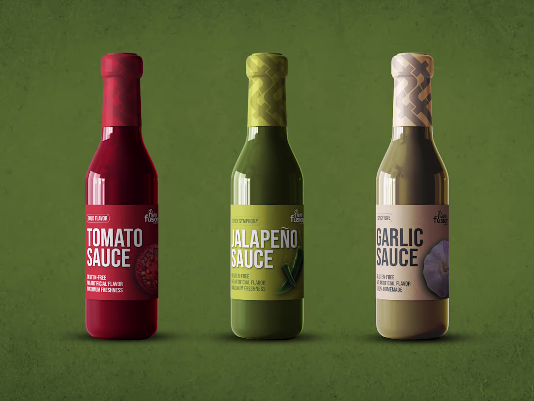 Cover image for Flavor Fusion Delights l Logo & Packaging Design