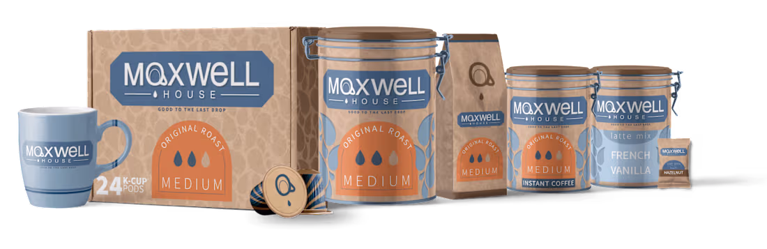 Cover image for Maxwell House Rebrand