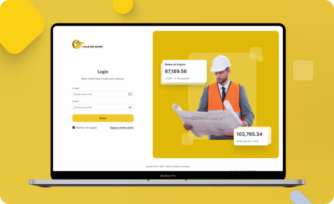 Cover image for Vale do Ouro Construction Company
