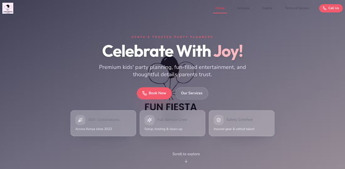 Cover image for A vibrant, mobile-first website for