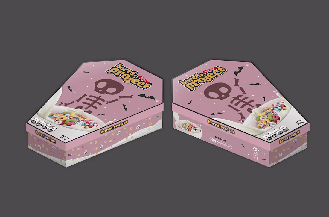 Cover image for Coffin Cereal Box :: Behance