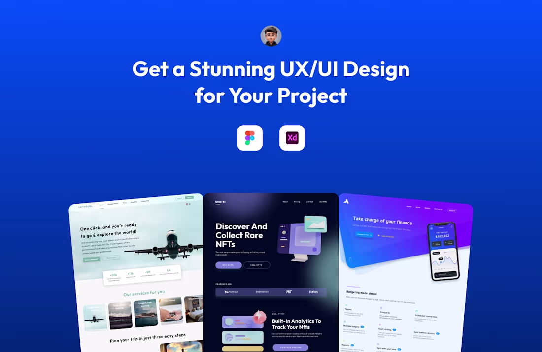 Cover image for Web design-Bespoke UI/UX Design Excellence