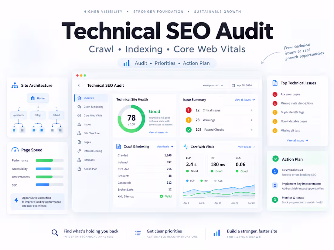 Cover image for Technical SEO Audit & Action Plan