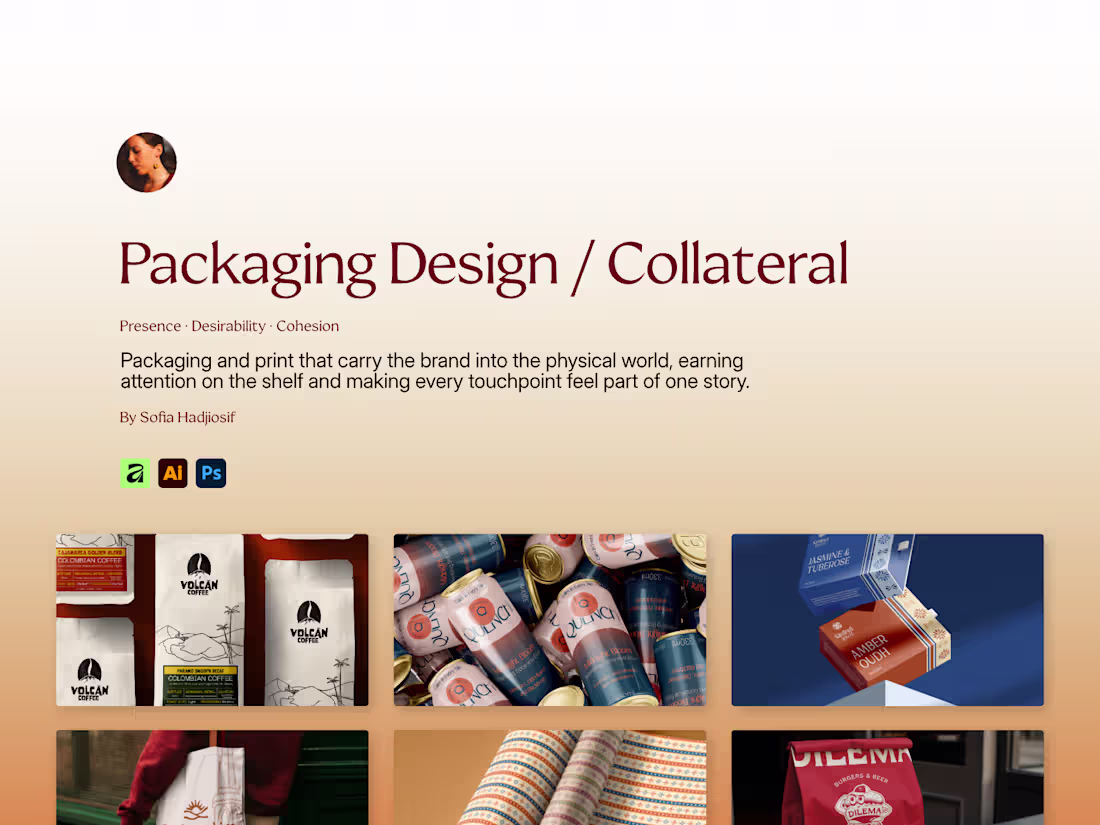 Cover image for Packaging & Collateral Design
