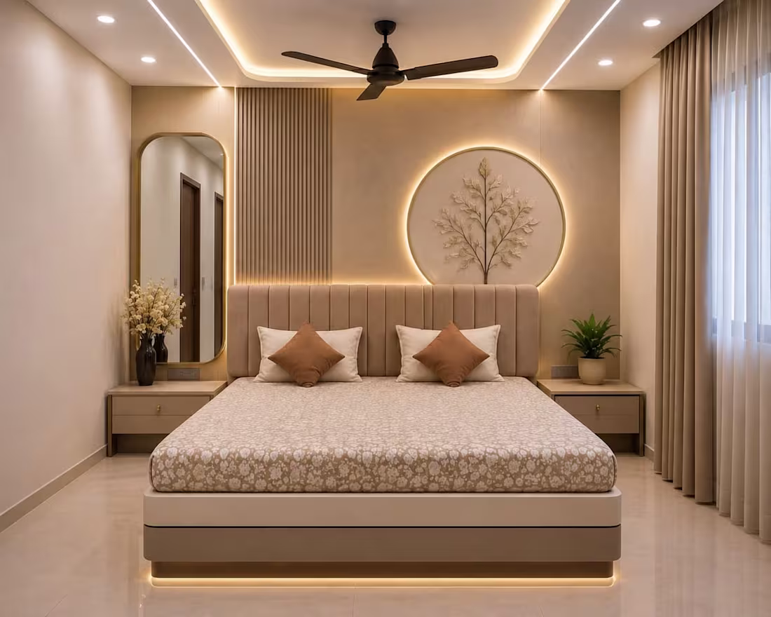 Cover image for This bedroom is designed to