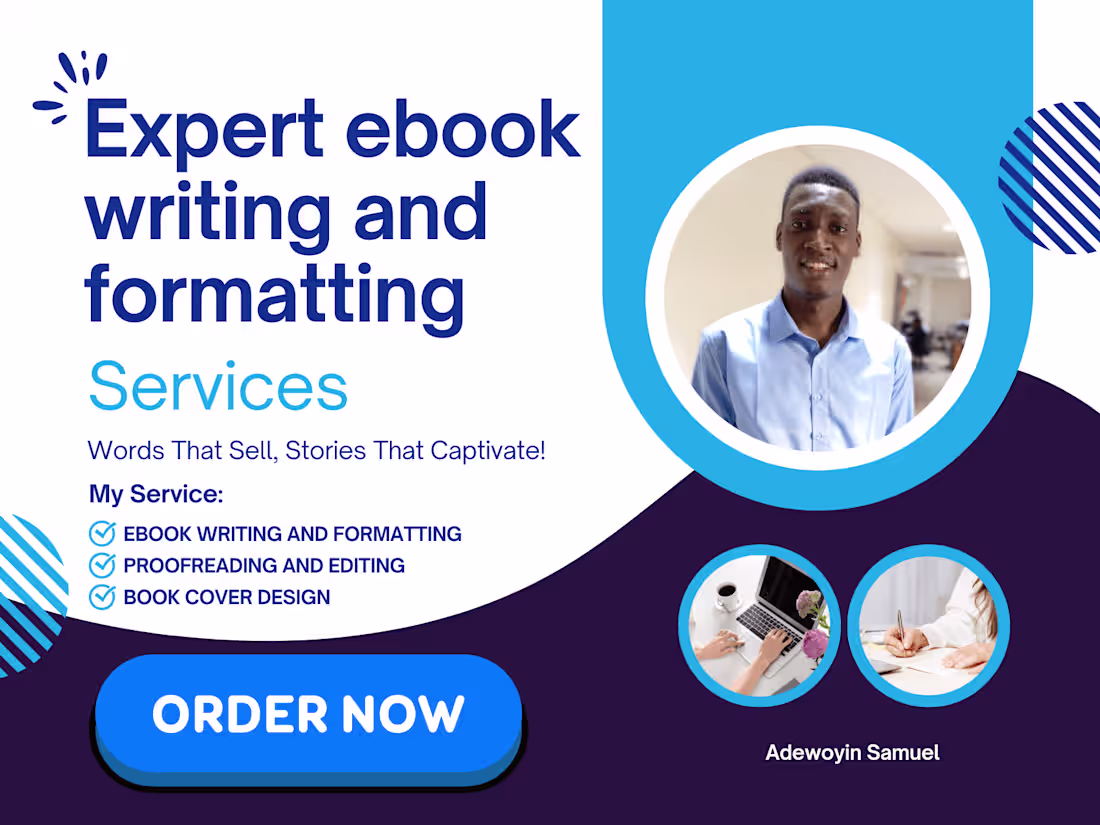 Cover image for Ebook writing and Formatting Excellence