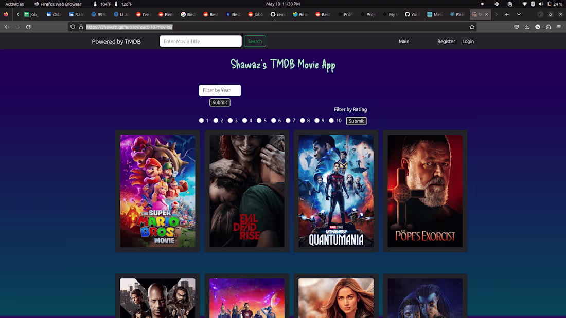 Cover image for TMDB API App