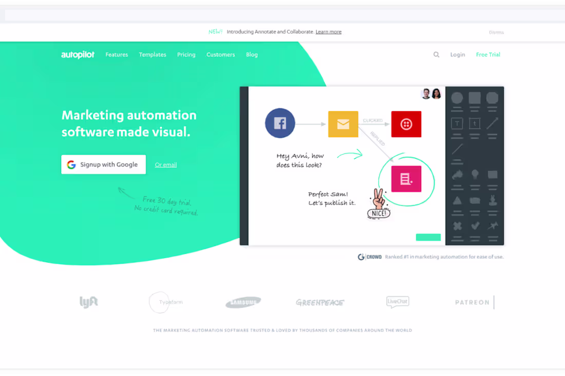 Cover image for Autopilot Website