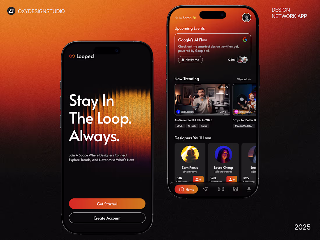 Cover image for Looped | Design Network App