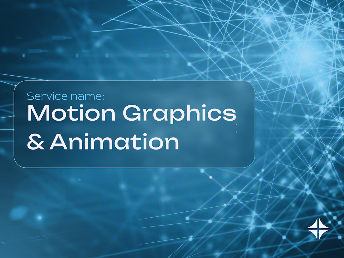 Cover image for Motion Graphics & Animation