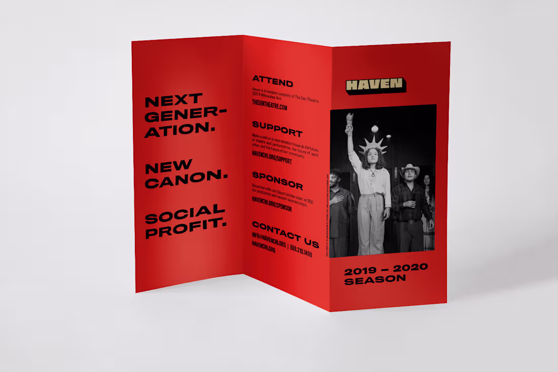 Cover image for Brand Design for a Chicago Theatre Company