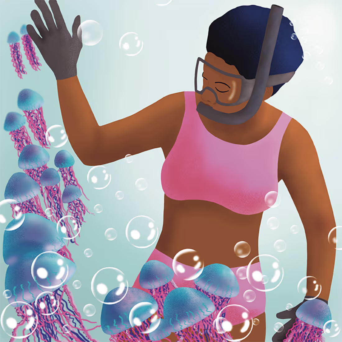 Cover image for Jelly Fish Walk 