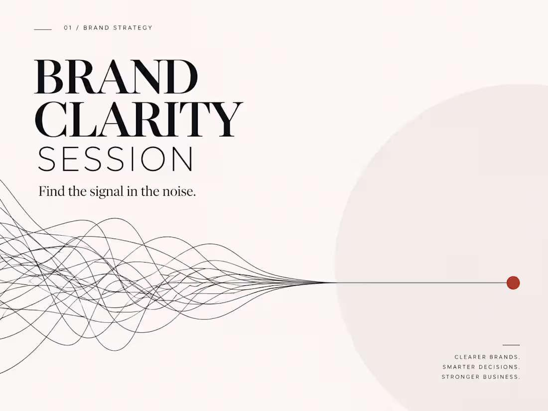 Cover image for Brand Clarity Session