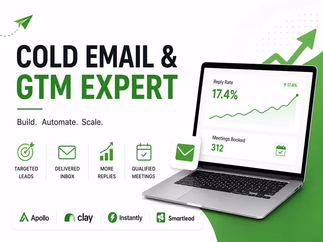 Cover image for Cold Email, Lead Generation & GTM Engineering