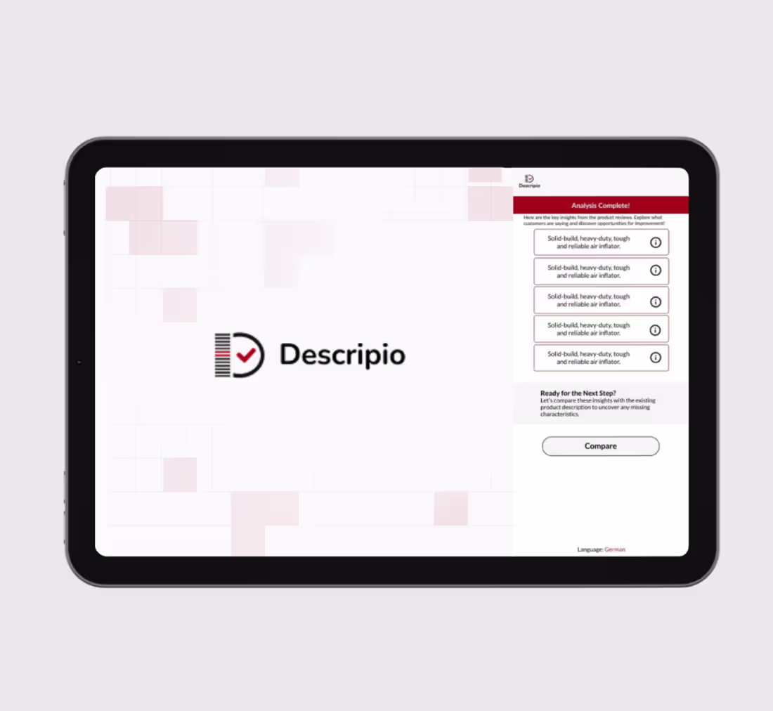 Cover image for Descripio is an AI-powered e-commerce