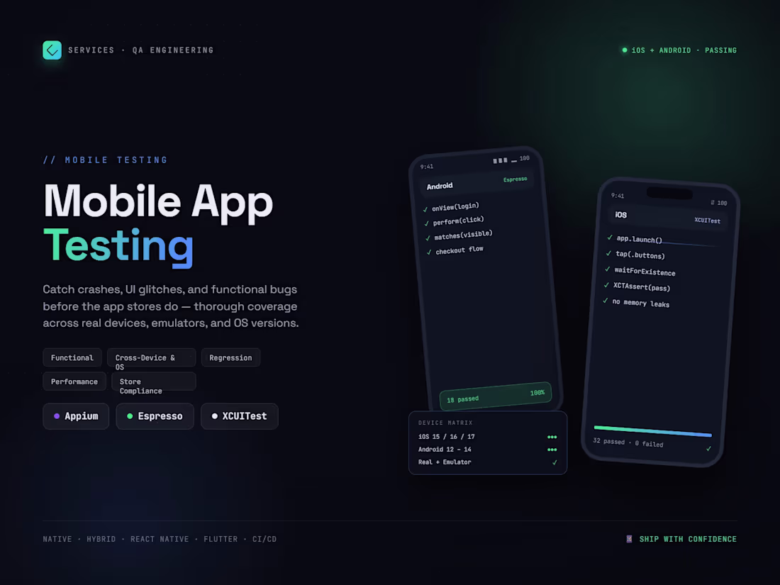 Cover image for Mobile Application Testing