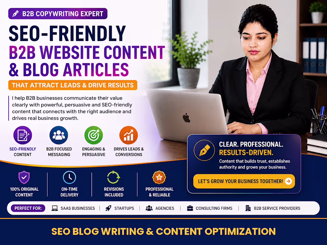 Cover image for SEO Blog & Article Writing That Drives Organic Traffic