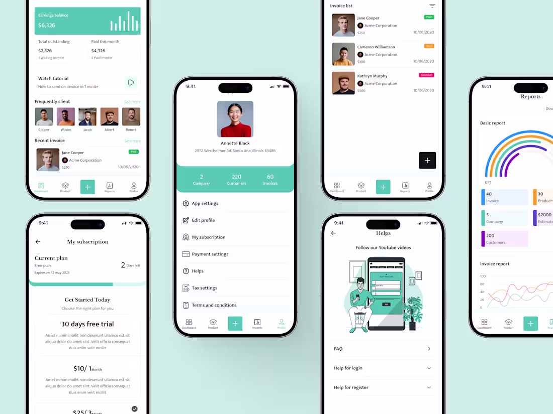 Cover image for Smart Invoice Generator – Mobile