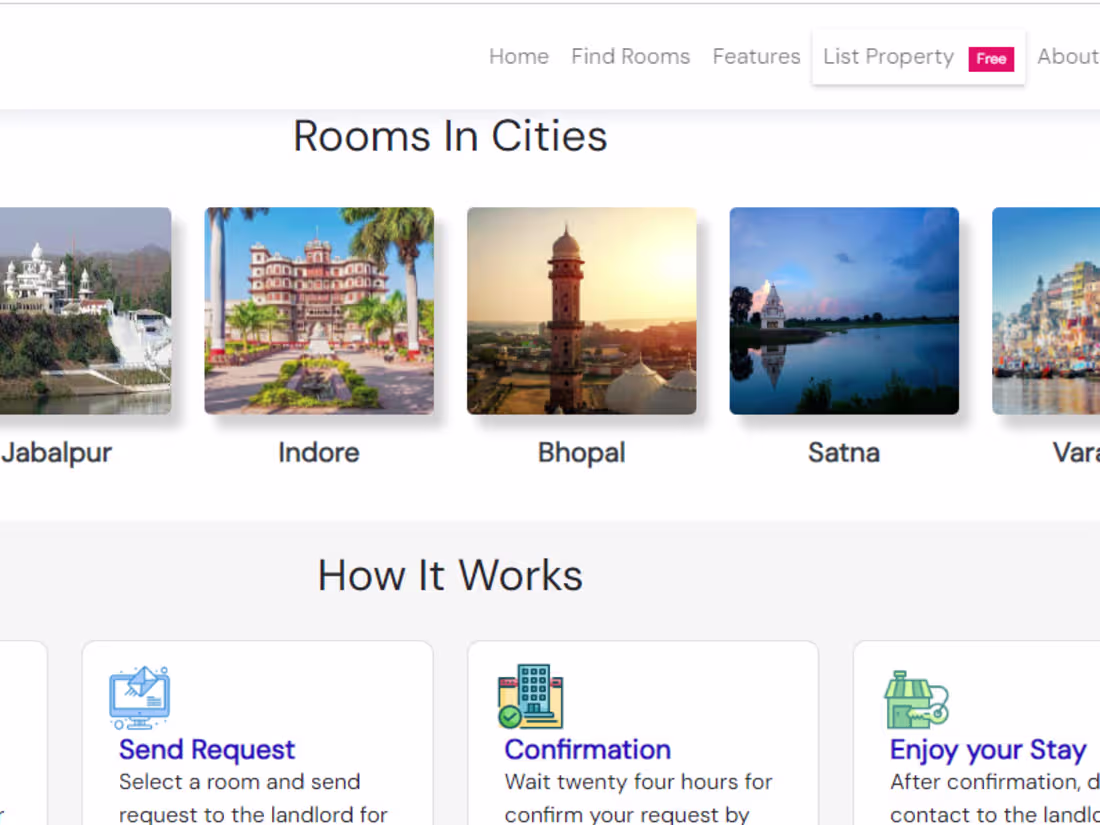 Cover image for Rooms near you