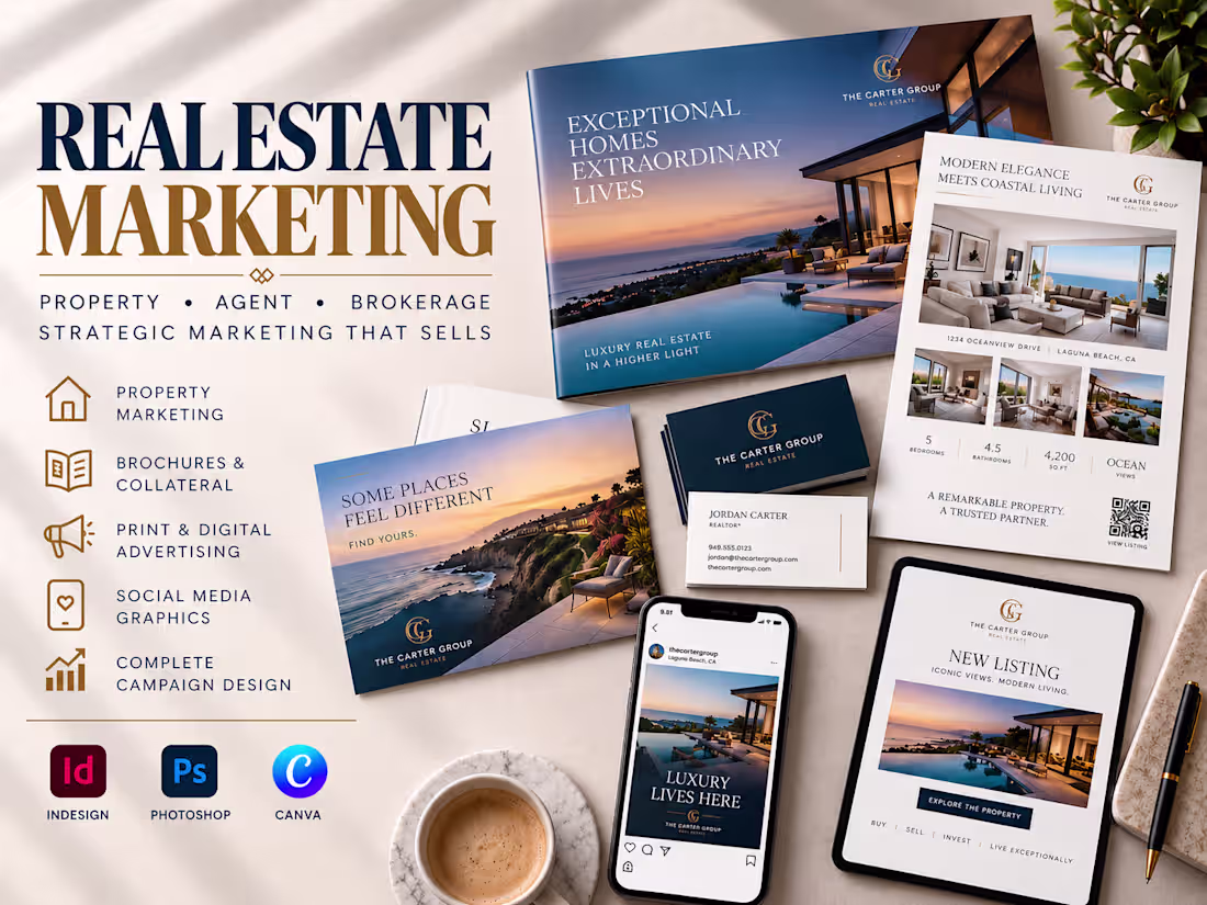 Cover image for Real Estate Marketing Design