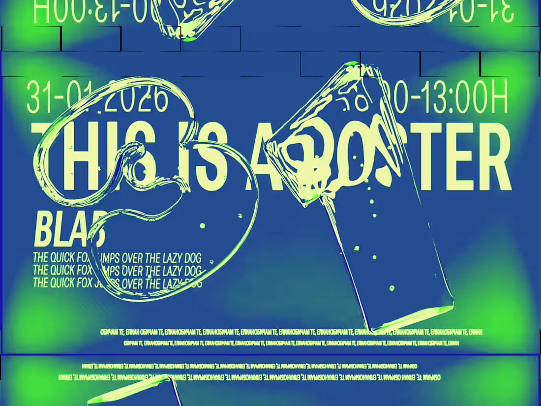 Cover image for Depth That Speaks 3D-style poster