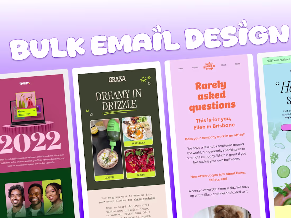 Cover image for BULK EMAIL DESIGN