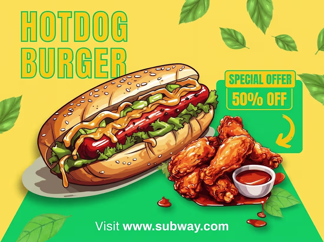 Cover image for One look. Instant craving. 🍔🔥
Designed
