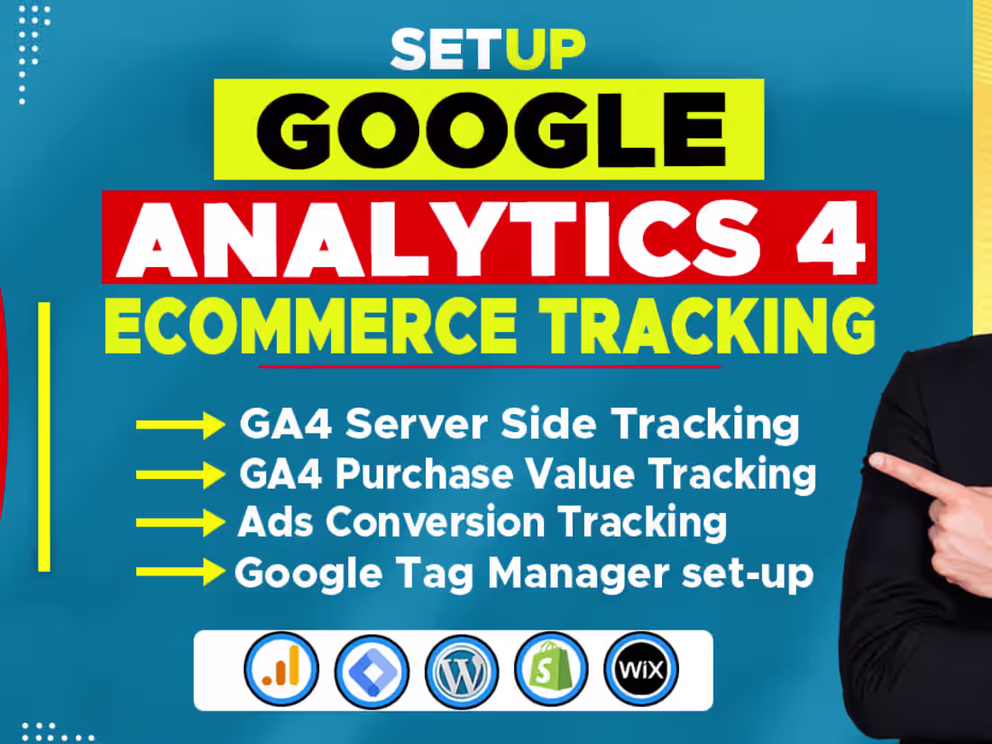 Cover image for Setup Google Analytics 4 Ecomerce Server Side Tracking