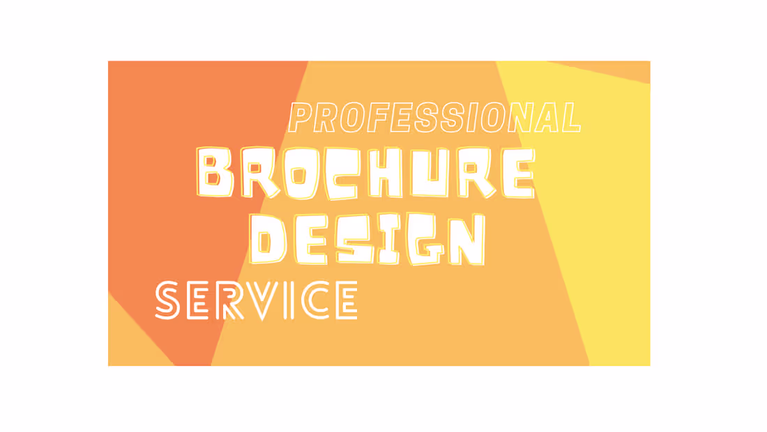 Cover image for Professional Brochure for your Business