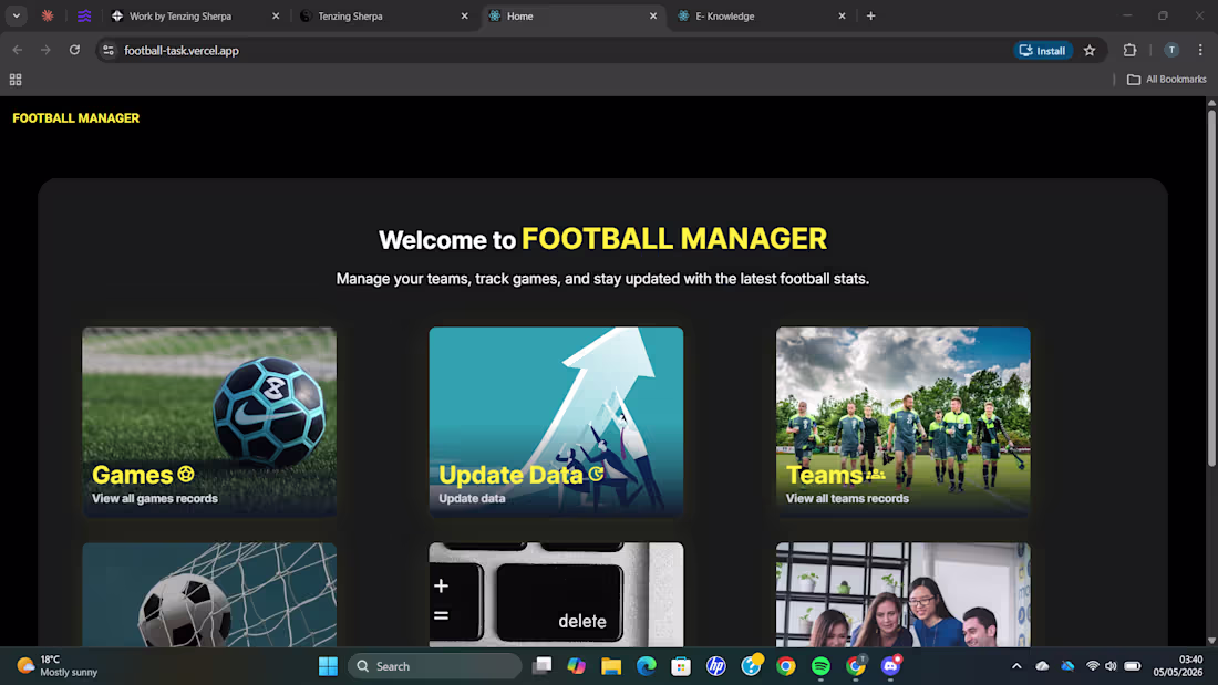 Cover image for University group project