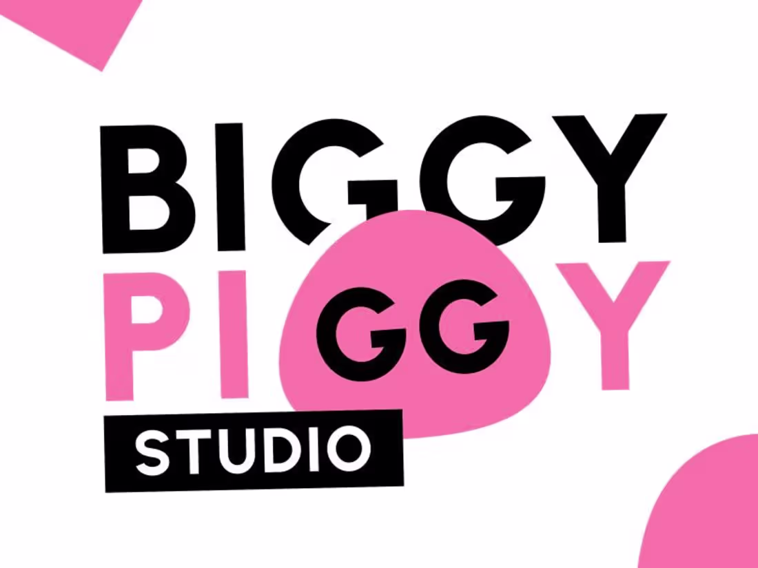 Cover image for BIGGY PIGGY game studio logo :: Behance