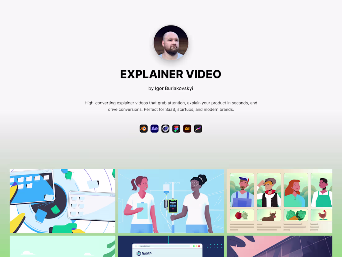 Cover image for Explainer Video — Storyboard + Illustrations + Animation