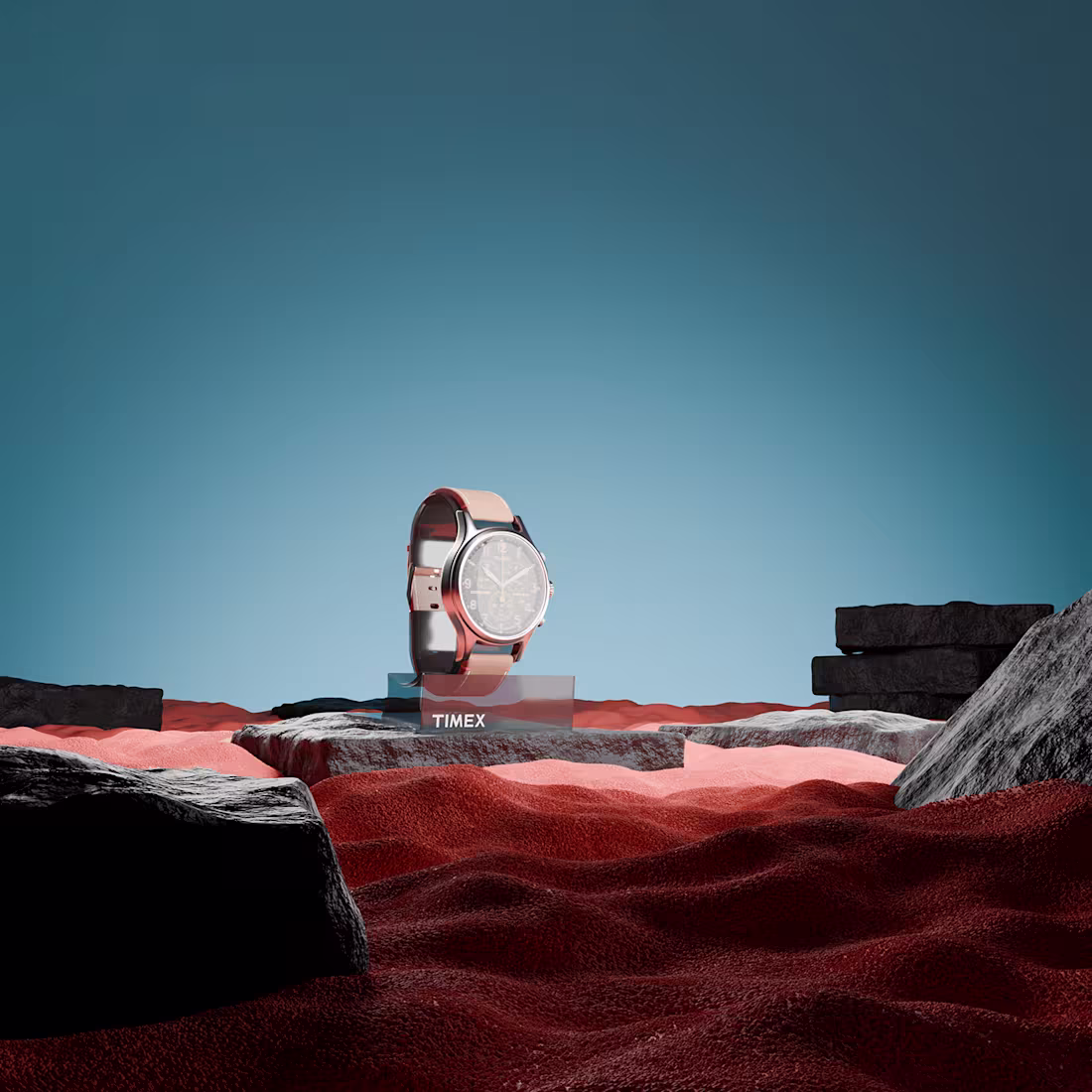 Cover image for Timex Watch 3D visualisation