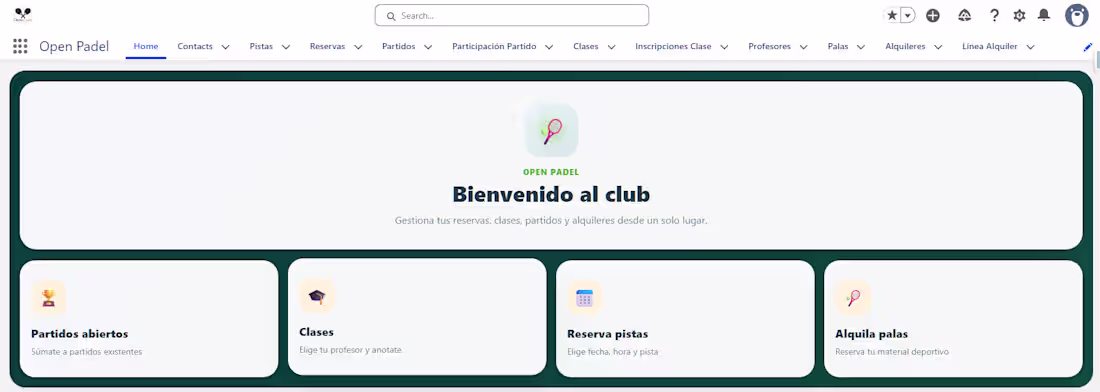 Cover image for Salesforce App para administrar club