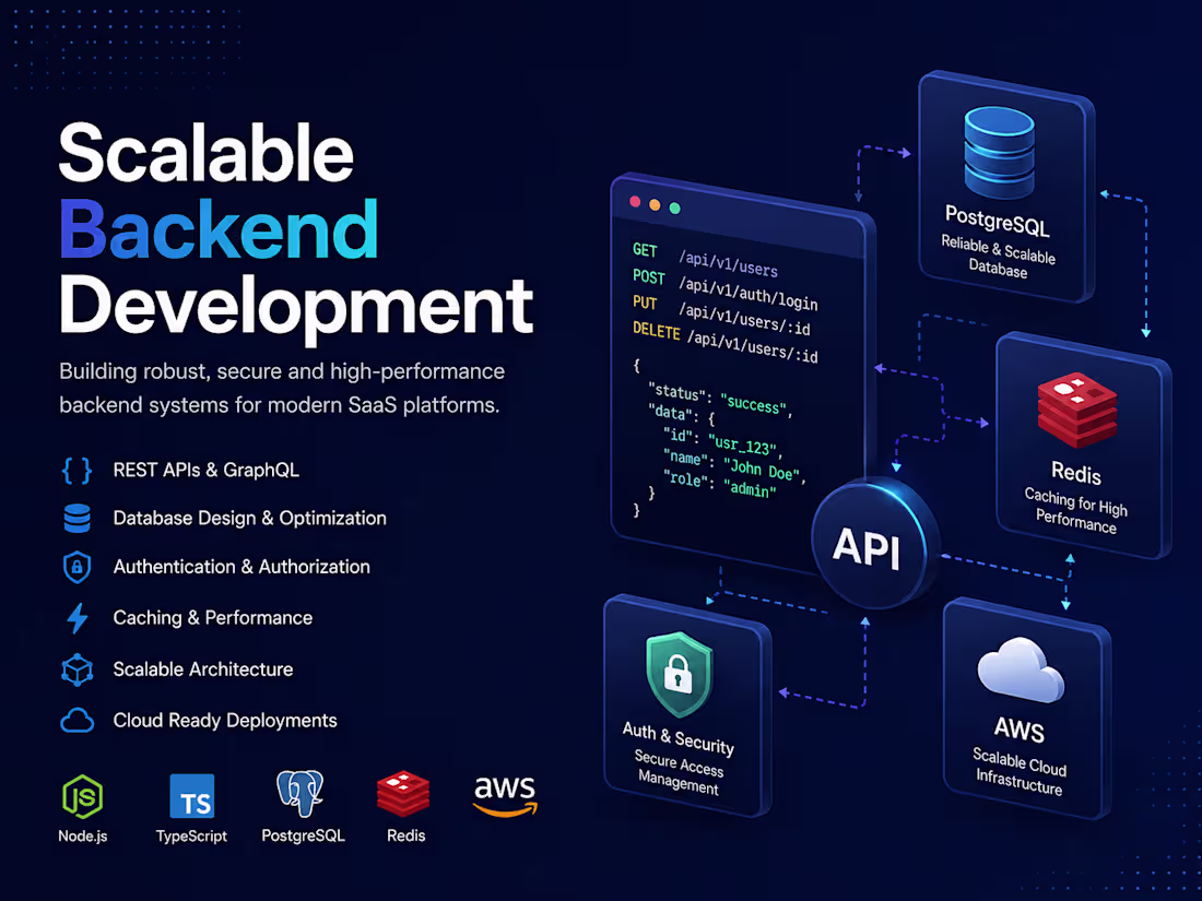 Cover image for Scalable Backend Development for SaaS Platforms