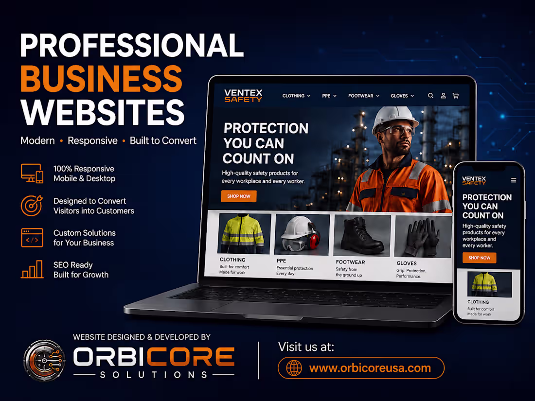 Cover image for Professional Business Website Development