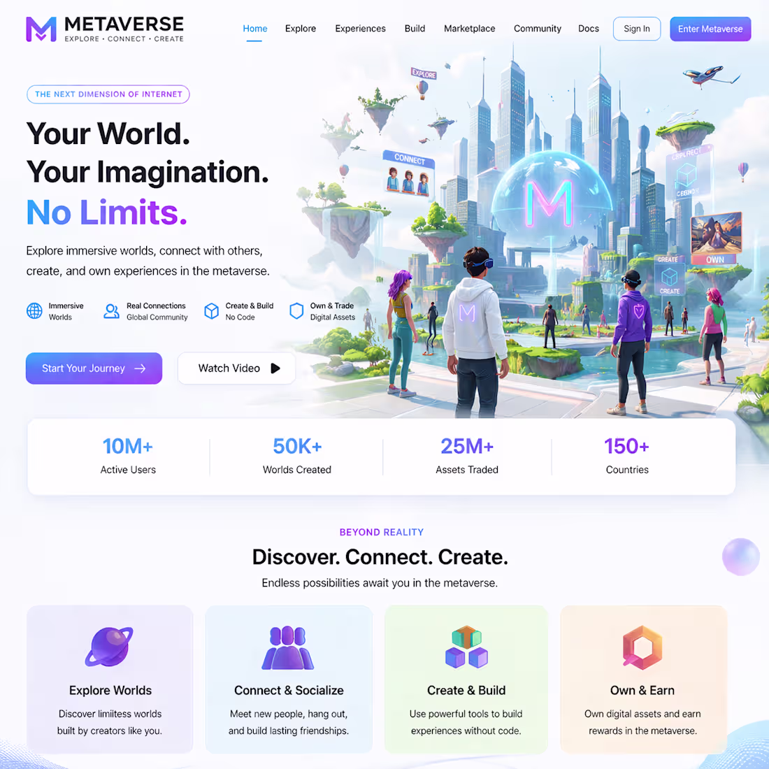 Cover image for Blockchain based Metaverse Platform
