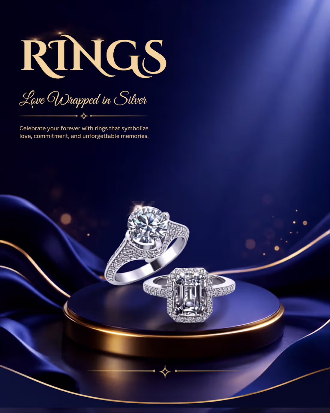 Cover image for Luxury meets minimalism. 💍

Designed this