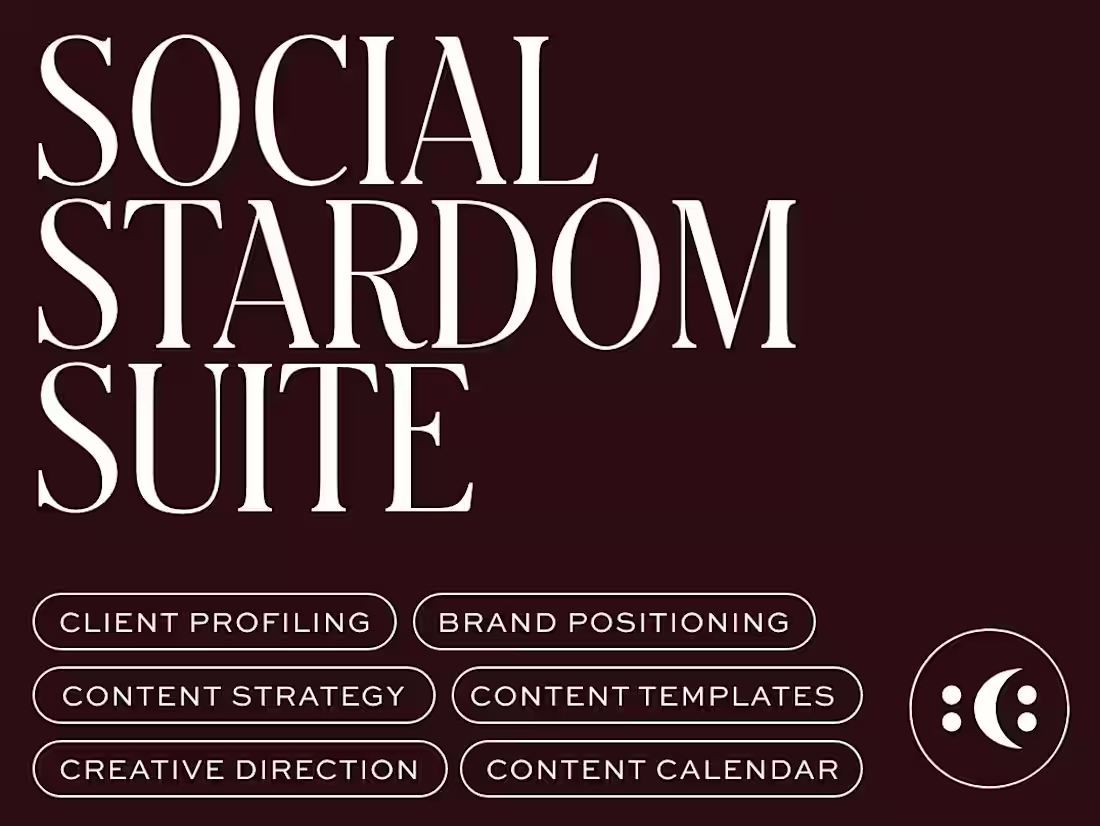 Cover image for Social Stardom Suite: Social Strategy & Content Suite