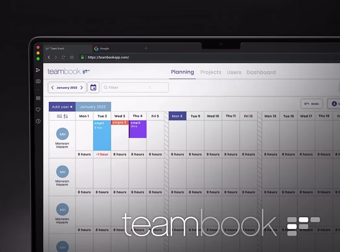 Cover image for Teambook SAAS - Website Design