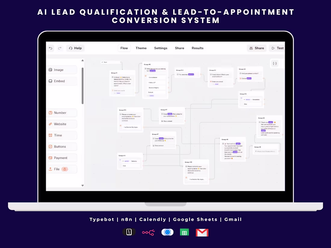 Cover image for AI Lead Qualification & Lead-to-Appointment Conversion System