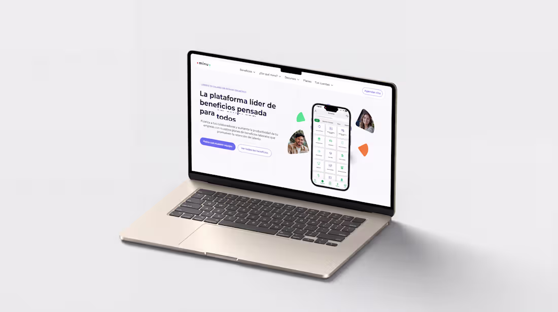 Cover image for Webflow Site Design for an HR and Fintech leader