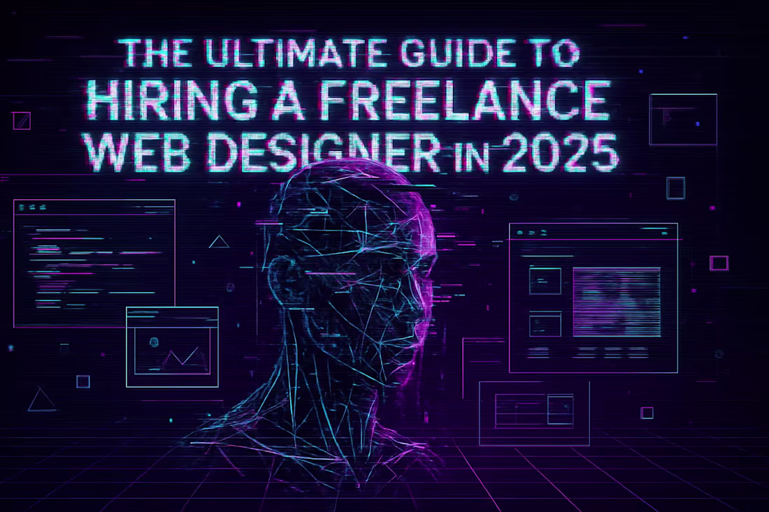 Cover image for The Ultimate Guide to Hiring a Freelance Web Designer in 2025