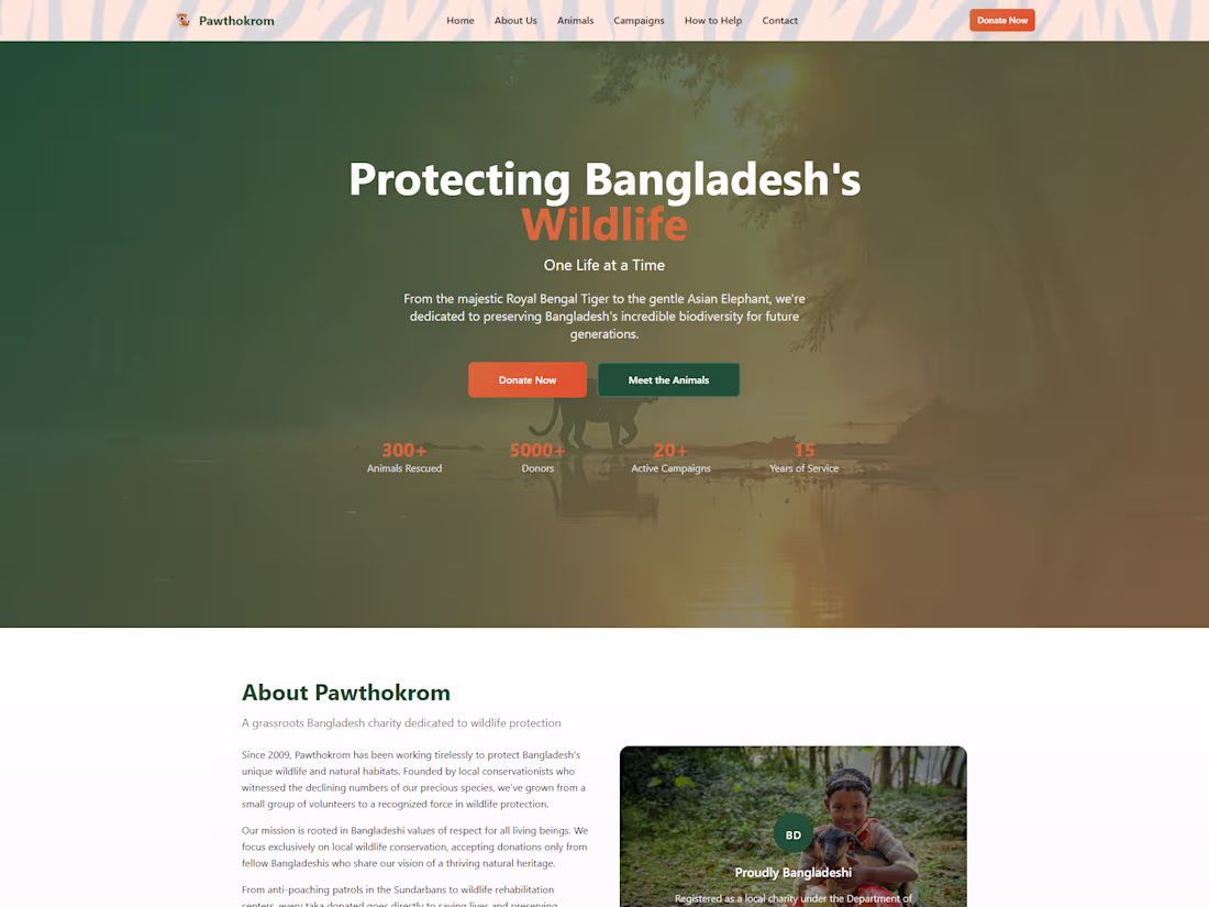 Cover image for Pawthokrom - Hope For Stray Animals