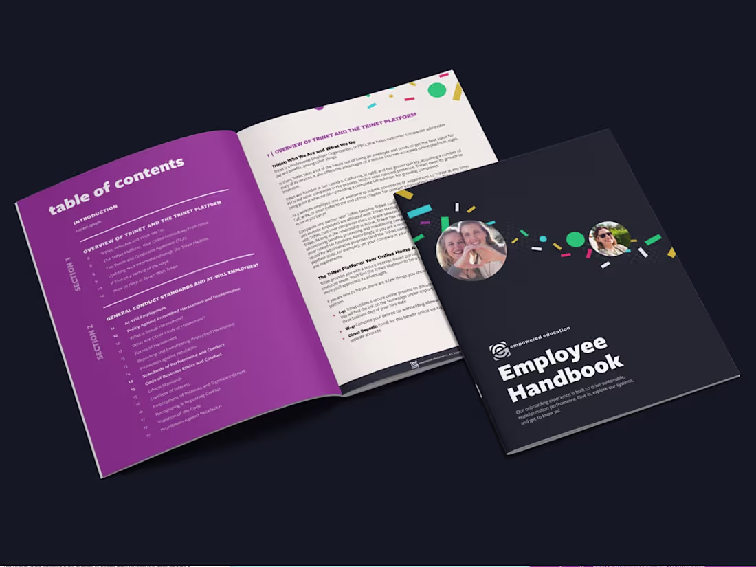 Cover image for Empowered Education Employee Handbook